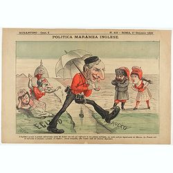 Politica Maramea Inglese - Rugantino - n°419 - Roma 17 Gennaio 1892.