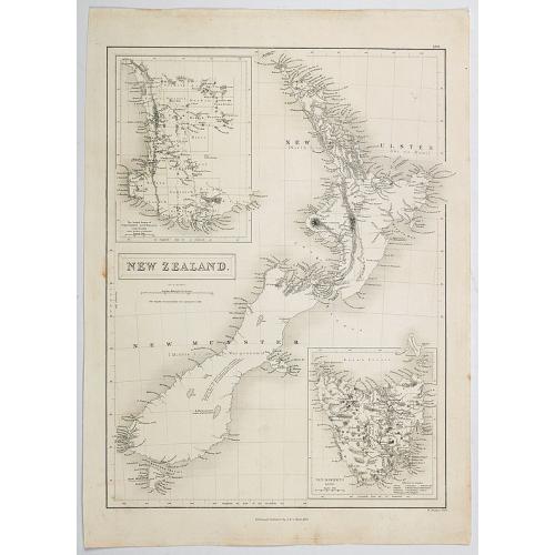 Old map image download for New Zealand.