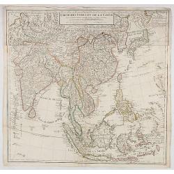 Carte des Indes et de la Chine. . .