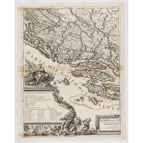 Old map image download for Dalmatia maritima occidentale, . . .