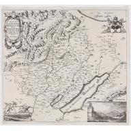 Old map image download for Incliti Cantonis Friburgensis Tabula, autore Francisco Petro VON DER WEID. Senatore et Commissario generale Friburgi. anno Domini 1668.