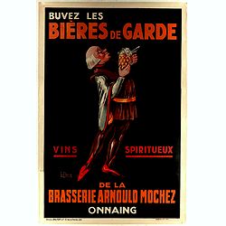 Buvez les bières de garde de la brasserie Arnould Mochez - Onnaing - Vins Spiritueux.