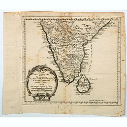 Carta Dell' Indostan che comprende il Malabar, Coromandel, e tutta la penisola Dell' India.