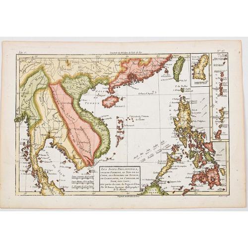 Old map image download for Les Isles Philippines, celle de Formose. . .