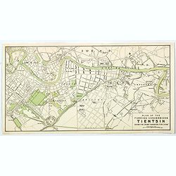 Plan of the Concessions Tientsin.