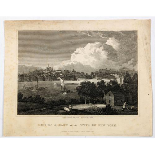 Old map image download for City of Albany, in the State of New York.