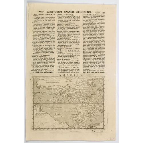 Old map image download for America.