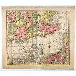 La plus grande partie de la Manche, qui contient les Côtes d'Angleterre...