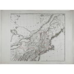 United States of North America. Carte des Etats-Unis de l'Amerique Septentrionale / copiée et gravée sur celle d'Arrowsmith, corrigée et considérablement augmentée... par P. F. Tardieu...