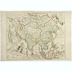[World and 4 continents] Carte Geographique Astronomique Chronologique et Historique du Monde.