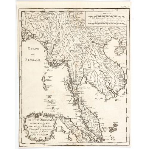 Old map image download for Les Indies Orientales au-dela Gange. . .