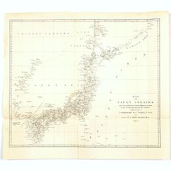 Map of the Japan Islands. . .complied by order of Commodore M.C. Perry, USN.