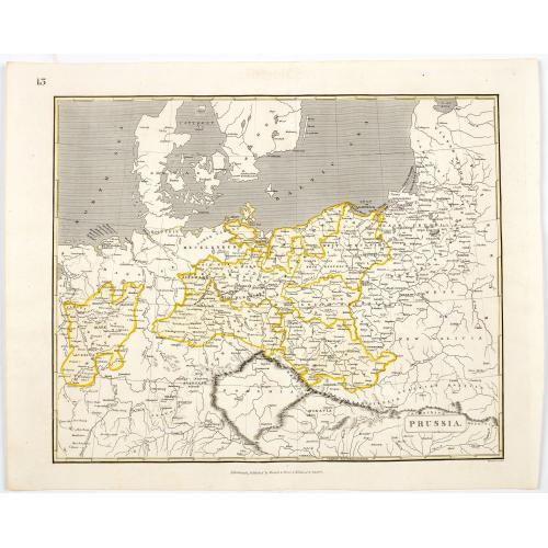 Old map image download for Prussia.