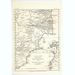 An Accurate Map of the Coast of Coromandel, from Fort St. David to Cape Comorin.