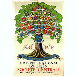 Pour que L'Arbre conserve sa vigueur, Emprunt National 6 % 1920.