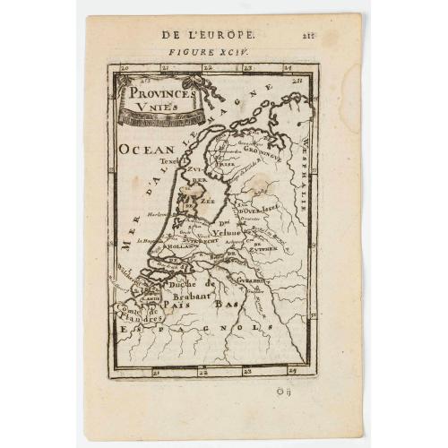 Old map image download for Provinces Unies.