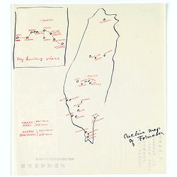 Map of Formosa. My hunting place.