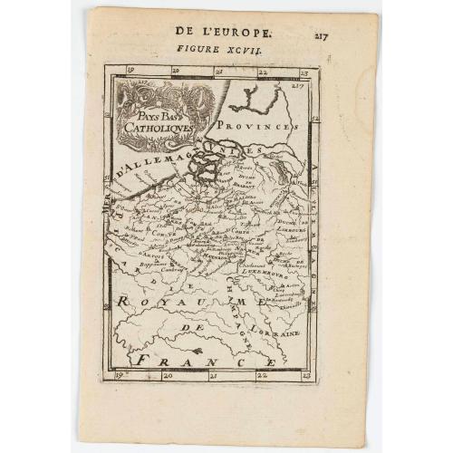 Old map image download for Pays-Bas Catholiques.