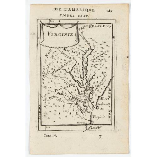Old map image download for Virginie.