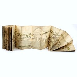 ‘Tosai Kairiku no Zu’ [Route map of Japan from East to west by land and sea]