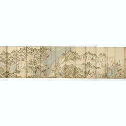 ‘Tosai Kairiku no Zu’ [Route map of Japan from East to west by land and sea]