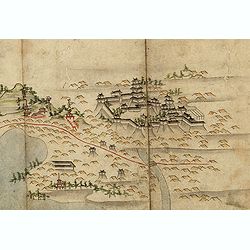 ‘Tosai Kairiku no Zu’ [Route map of Japan from East to west by land and sea]