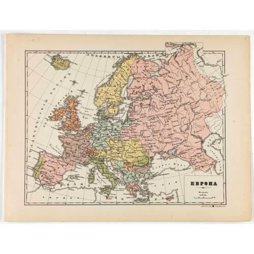 Old map image download for [Europe].