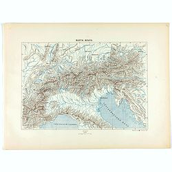 [Map of the Alps].