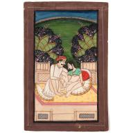 Indian painting on paper.