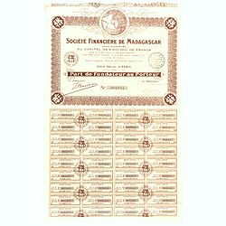 Share of 100 Francs. No. 003841 (Share certificate)