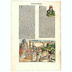 Babilonias. [Babylon] - Tercia Etas Mundi. Folium. XXIIII