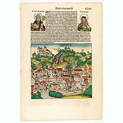 Quita Etas Mundi. Folium CLXII {With panoramic view of Eichstädt]