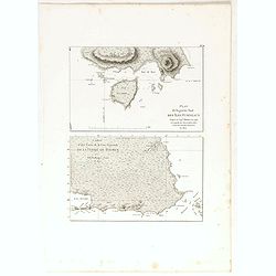 Plan de la partie sud des Iles Furneaux [with] Carte générale de la Partie Sud-Est de la Terre de Diémen . . .