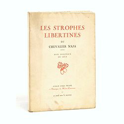 Les Strophes libertines du chevalier Naja. Bois originaux de Gécé.