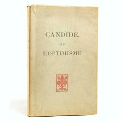 Candide ou l'Optimisme / Traduction de l'allemand de Mr le Docteur Ralph.