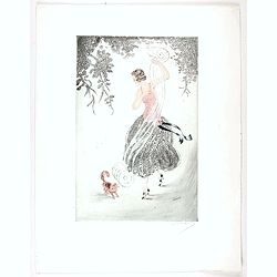 [Young lady dancing]