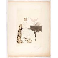 [A lady playing a piano.]