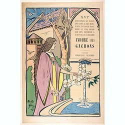 Exposition Salon des Cent, 31, rue Bonaparte, du douze novembre au cinq décembre1895, réservée à l'œuvre de l'imagier Andhré des Gachons.