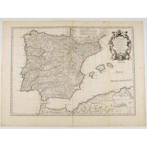 Old map image download for L'Espagne . . .