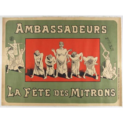 Old map image download for Ambassadeurs - La fête des Mitrons.