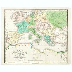 The Mediterranean Sea with the Countries on its Borders.