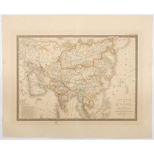 Old map image download for Carte Generale de L'Asie.