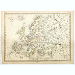 Europe en 1789 (1861).