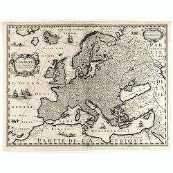 Carte de L'Europe, corrigée et augmentée desus toutes les autres . . .
