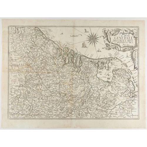 Old map image download for Carte Generale des Dixet Sept Provinces des Pays Bas.