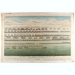 The Royal Naval review at Spithead, June 26th, 1897. In Honour of Her Majesty Queen Victoria's Diamond Jubilee.