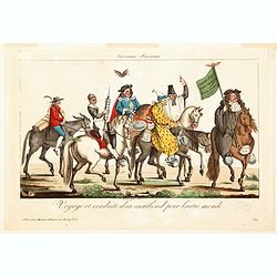 Voyage et conduite d'un moribond pour l'autre monde [Caricature Parisienne.]