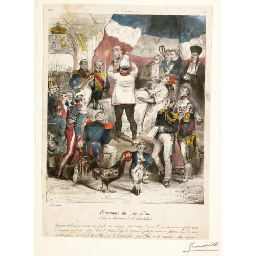 Old map image download for Naissance du juste milieu [The birth of a middle way.]