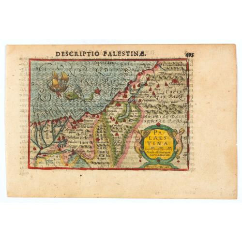 Old map image download for Palaestina.