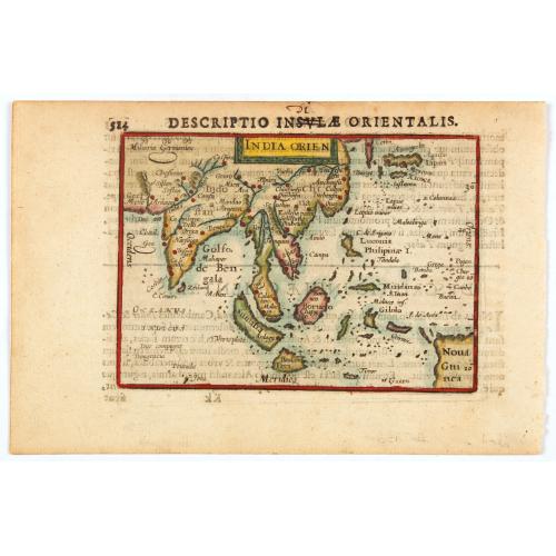 Old map image download for India Orientalis.